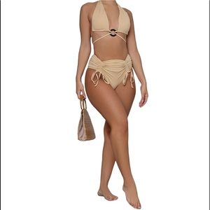 Toes in the Sand High Waisted Two Piece Swimsuit